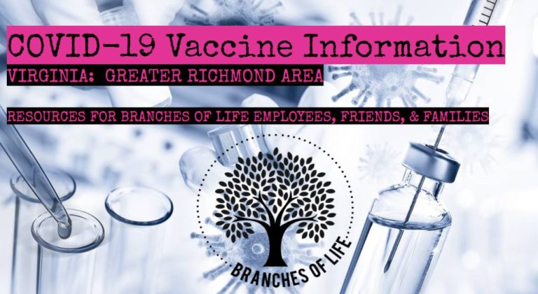 COVID-19 Vaccine Information (Greater Richmond Area)