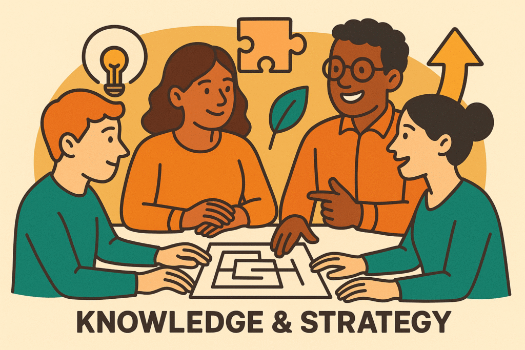 Decorative illustration used as primary hero for the training and certification page