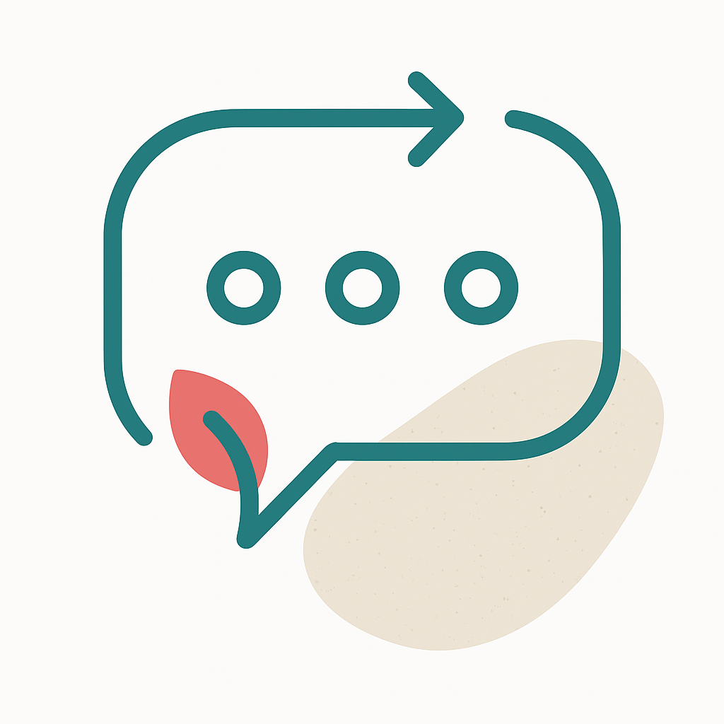 icon representing the follow up step in the service process